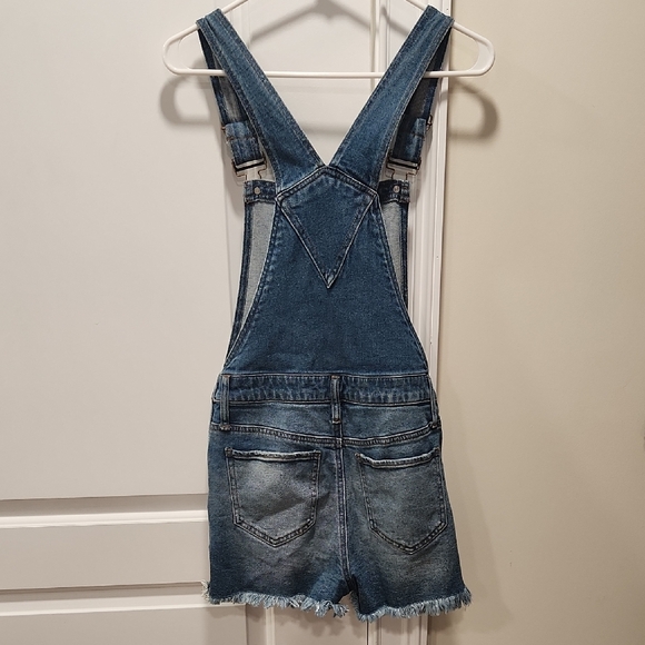 SO Women's Blue Denim Overalls - Picture 3 of 6